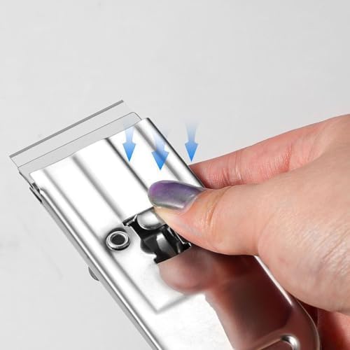 Razor Scraper Tool with 10 Replacement Blades, All‑Stainless‑Steel - Image 4