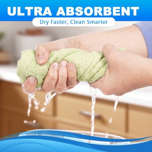 6 Pack 100% Cotton Wash Cloth, 13x13 Inch - Image 5