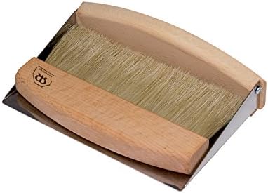 REDECKER Oiled Beechwood Table Sweeping Set, 6-1/4 x 4-1/4-Inches by Redecker