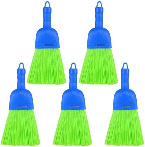 5 Pcs Polyfiber Handheld Brush – Durable Whisk Broom by Unknown