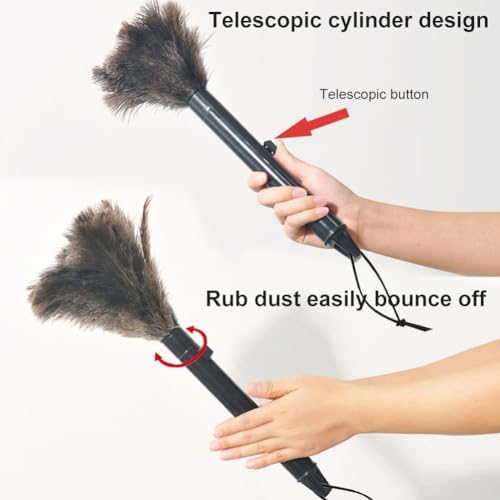 2‑Pack Retractable Ostrich Feather Duster - Image 4
