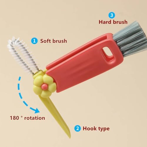 3 in 1 Cup Lid Cleaning Brush - Image 3