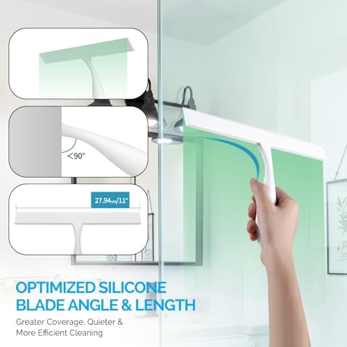 FY&XZH Never Rust Silicone Shower Squeegee - Image 5