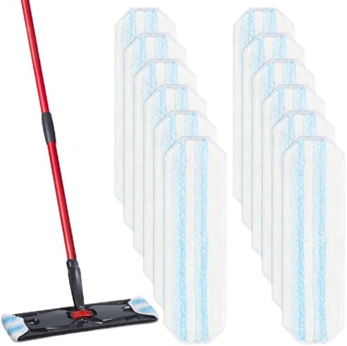 12 Pack Mop Replacement Pads Compatible by Unknown