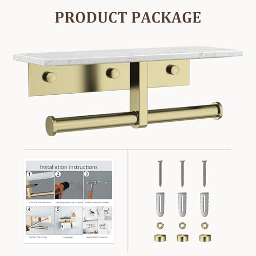 BWE Double Toilet Paper Holder - Image 6