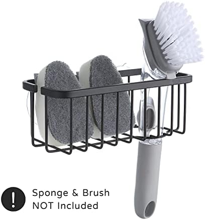 SunnyPoint NeverRust Deluxe Kitchen & Bathroom Sink Sponge Holder Organizer - Image 3