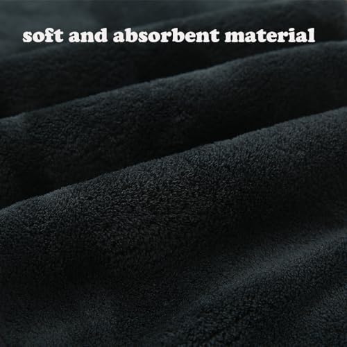 M-bestl 2 Pack Microfiber Hair Towel Wrap, Hair Drying Towel - Image 3