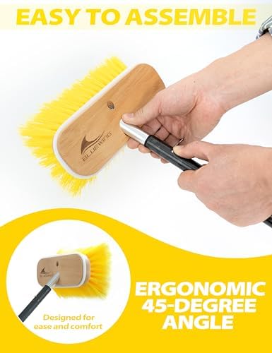 BLUEWING 4ft/6ft/8ft Heavy Duty Deck Brush - Image 5