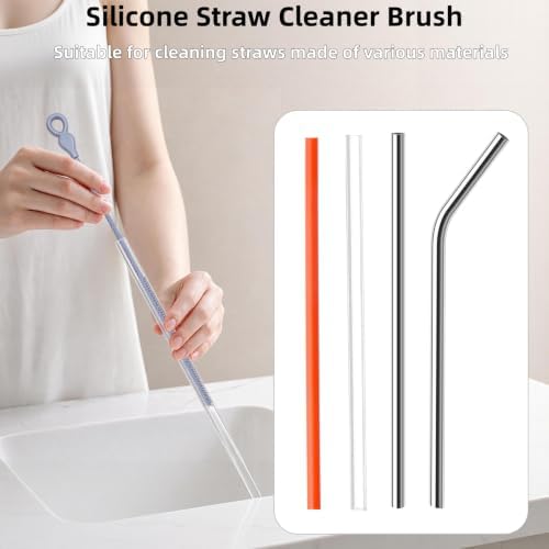 Silicone Straw Cleaner Brush - Image 2