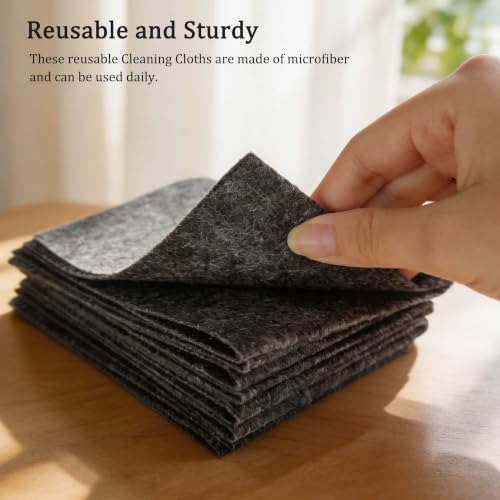 1 Pack Reusable Microfiber Cleaning Cloth - Image 5