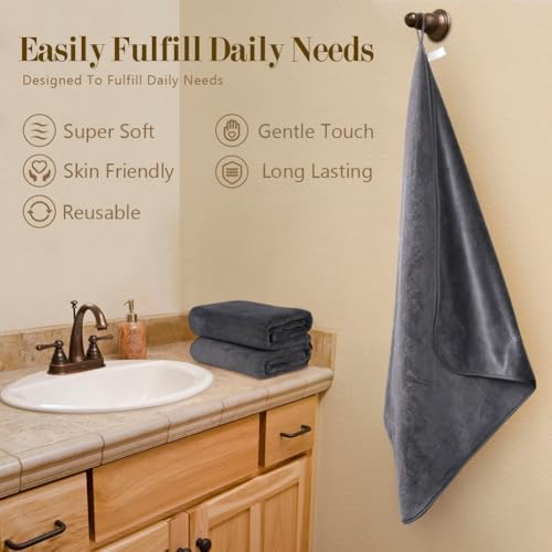 Orighty Bath Towels, Soft Feel Bath Towel, 2 Pack - Image 4
