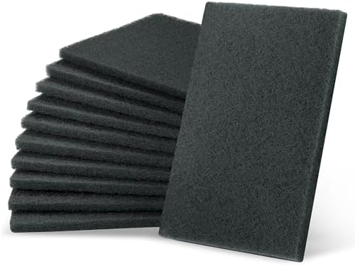 6” x 9” 800 Grit Gray General Purpose Scuff Pads, General Purpose Scuff Pads by Unknown