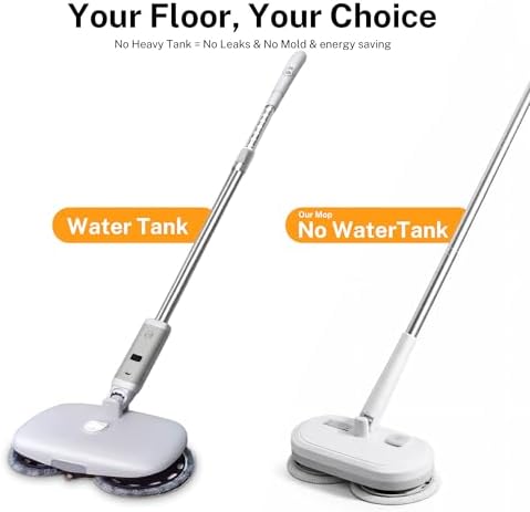 220 RPM Cordless Electric Spin Mop - Image 3