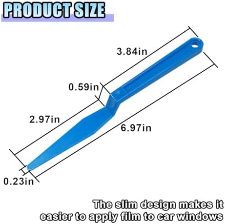 2PCS Car Window Tint Tools, Flexible Vinyl Wrap Squeegee - Image 2