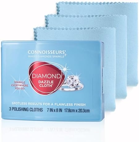 CONNOISSEURS - Diamond Dazzle Cloth - 3 Pack by CONNOISSEURS