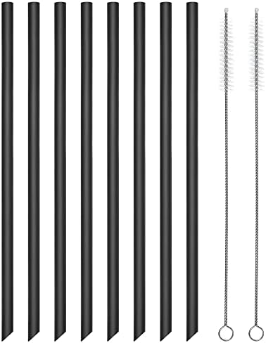 Reusable Silicone Drinking Straws, BPA free, no Rubber Taste by VESKAOTY