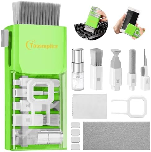 All-in-1 Keyboard Cleaner Laptop Cleaning Kit, Computer Screen-Safe Tools by Tassmpitor