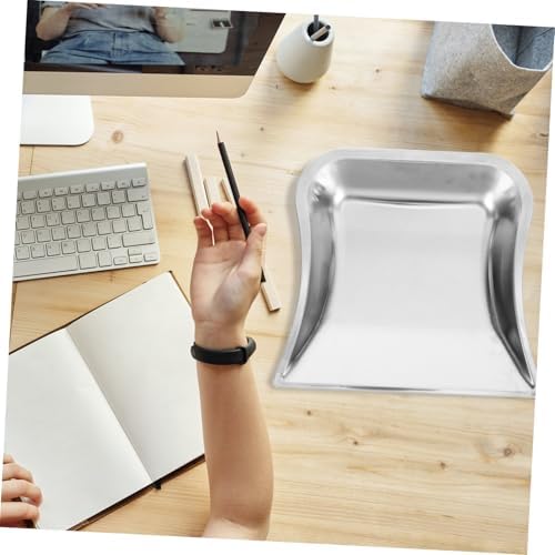 Handheld Stainless Steel Desktop Dustpan - Image 4