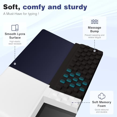 Ospelelf Keyboard Wrist Rest, Ergonomic Memory Foam Wrist Support - Image 3