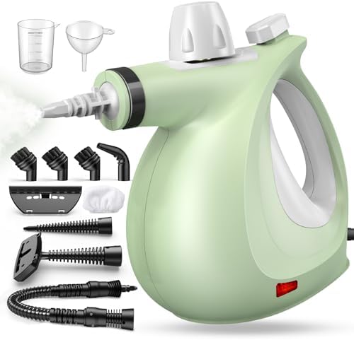 Steam Cleaner, Powerful Pressurized Handheld Steam Cleaner by Vivibyan