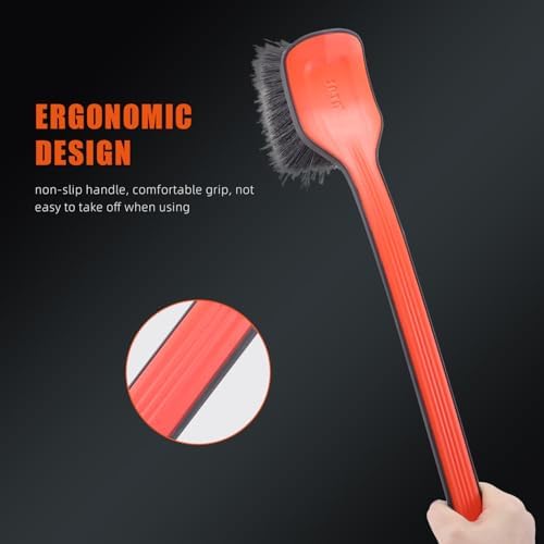 Fender Well Brush, Stiff Synthetic Bristles, Ergonomic Design Handle, Scrub - Image 7