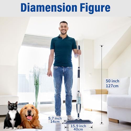 Microfiber Hardwood Floor Spray Mop - Image 4