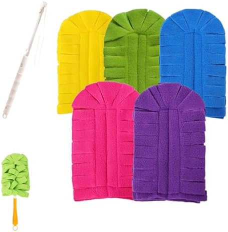 Reusable Chenille Microfiber Dust Duster, 360° Electrostatic Duster Refills — by Unknown