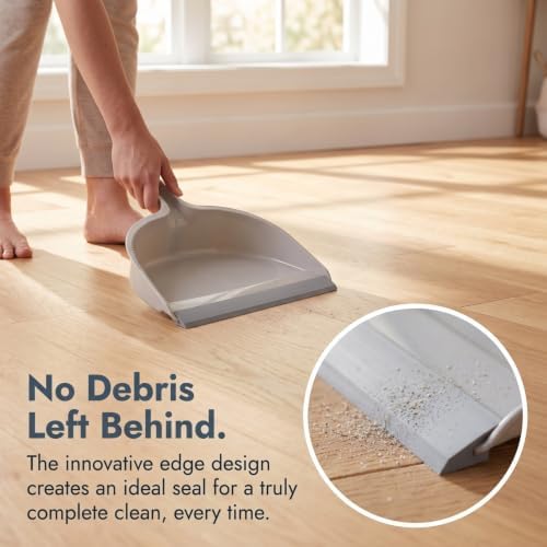 Homoyoyo Dustpan Rubber Edge Strips 28cm Soft Replacement Lip Refills - Image 3