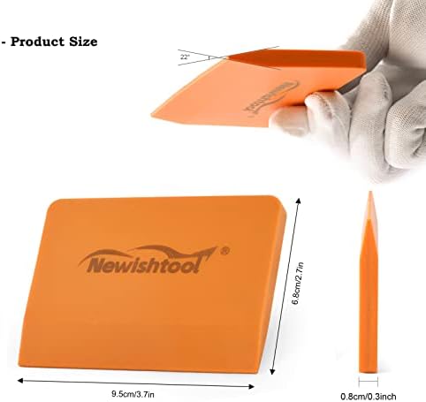 NEWISHTOOL Soft Silicone Small Squeegee - Image 6