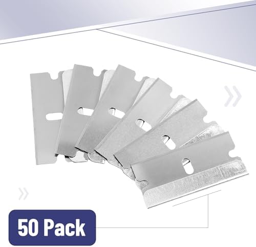 Bates- Razor Blades, Carbon Steel Flat Scraper Blades - Image 2