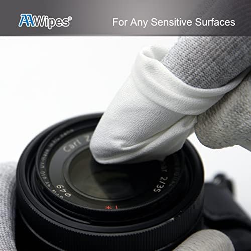 AAwipes Cleanroom Irregular Woven Linen Microfiber Wipes Knitted Superfine - Image 7