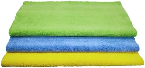 POLYTE Microfiber Cleaning Towel Ultrasonic Cut Edgeless, 16x16 in, 24 Pack - Image 2