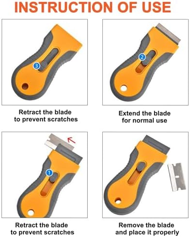 Razor Blade Scraper 2 Pack - Image 3