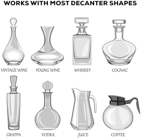 HIC Kitchen Bar Soft Foam Decanter Brush - Image 5