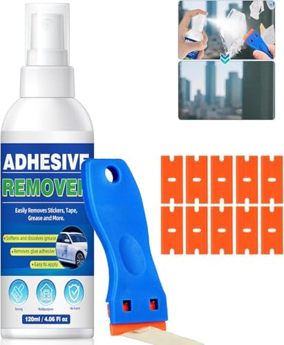 Adhesive Remover, Powerful Sticker Remover Spray by HORSEFISHTOOL