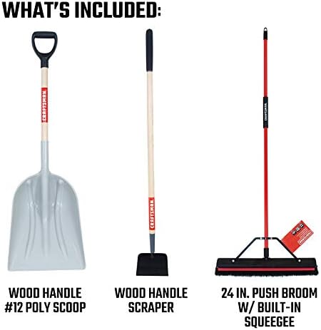 Craftsman 3-Piece Winter Clean Up Set - Image 2