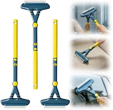 BusyLive 2-in-1 Window Screen Cleaning Brush Value Set, Wet and Dry Mesh Cleaner by Busylive