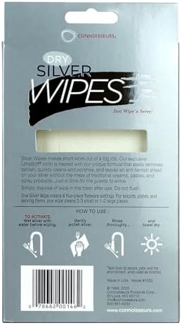 Connoisseurs - Silver Cleaner Wipes - 10 Pack - Image 7