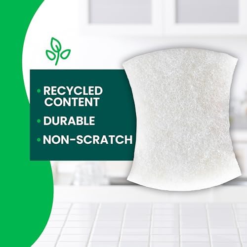 Scotch-Brite Greener Clean Non-Scratch Scrub Sponge, 6 Pack - Image 3