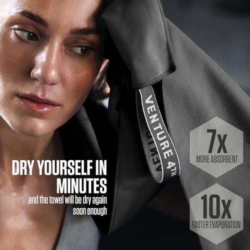 VENTURE 4TH Quick Dry Microfiber Towel - Image 4