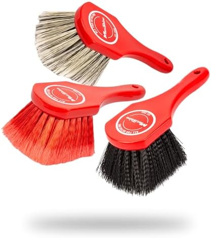 Maxshine Universal Cleaning Brushes – Heavy-Duty, Medium-Duty, Soft Bristles – by Maxshine