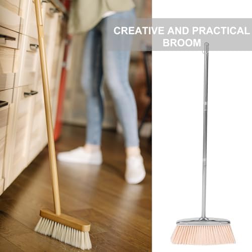 Healifty -Handled Broom Handle for Efficient Floor Cleaning Home Kitchen and to - Image 5