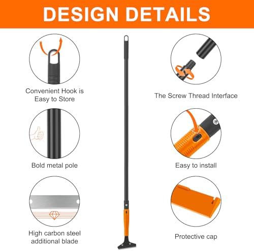 KeFanta Razor Blade Floor Scraper - Image 4