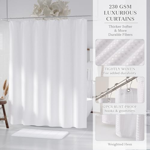 White and Gold Bathroom Accessories Set - Image 5