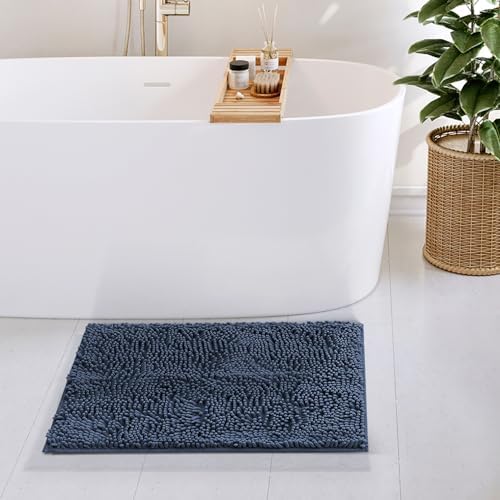 Hearth & Harbor Bathroom Rugs, Chenille Bath Mat by HearthHarbor
