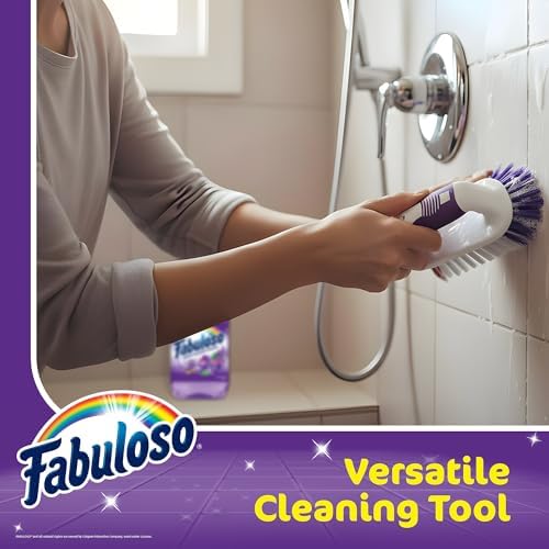 Fabuloso Compact, Scrub Brush w/Handle 5.5 Inch - Image 3