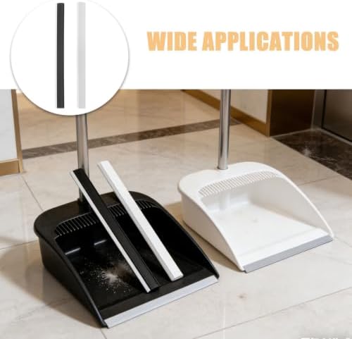 6pcs Rubber Dustpan Lip Replacement Edge Strips - Image 3