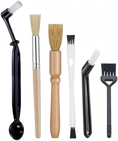 6-Piece Coffee Brush Professional Coffee Grinder Cleaning Brush Set, Dust by Unknown