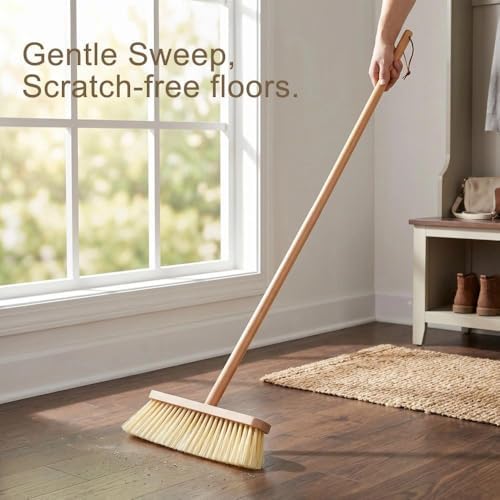 Wood Handle Household Broom - Image 4