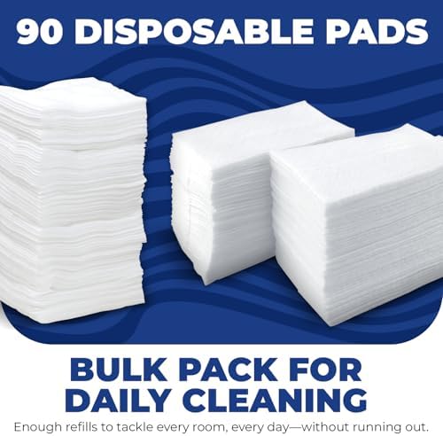 Iconikal Dry Mop Pad Refills 90-Pack Fits Swiffer 11.5x8 - Image 5